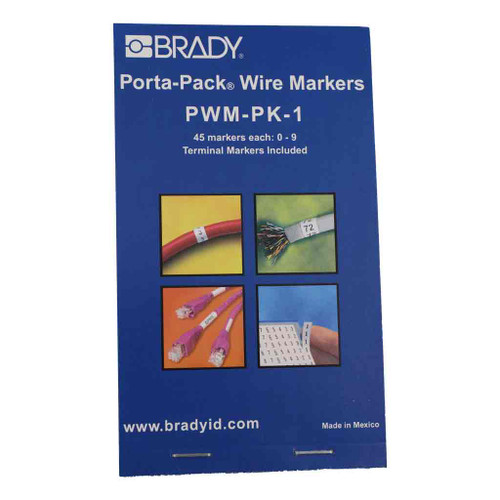 Wire Marker Book - Numbers 0 thru 9 Wire Marker Book - Numbers 0 thru 9