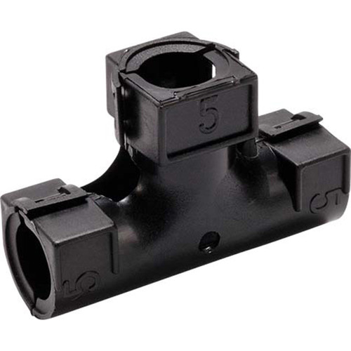 3/8 x 1/4 in-5/16" x 1/4 in-5/16" I.D. Tee