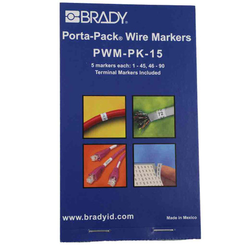Wire Marker Book - Numbers 1 thru 90 Wire Marker Book - Numbers 1 thru 90