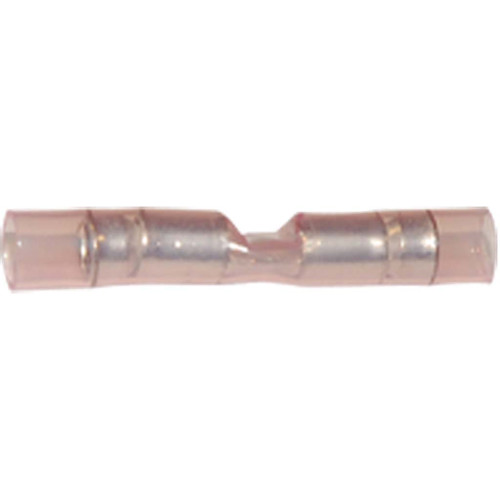 22-16 AWG, Butt Splice Terminal, Nylon Insulation
