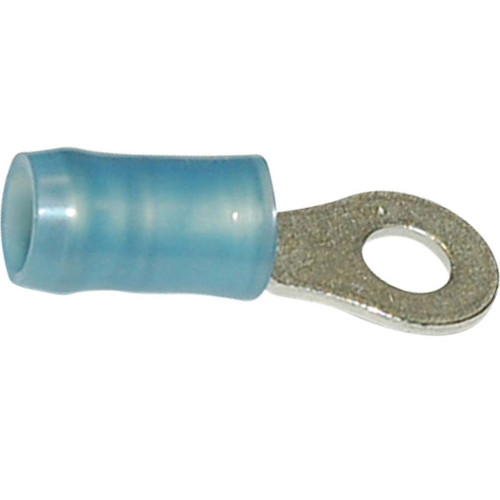 16-14 AWG, #10 Stud Size, Ring Terminal, Nylon Insulation