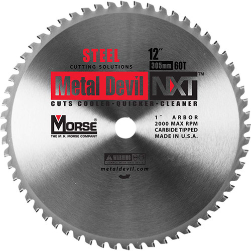 12" 60 T.P.I. Circular Saw Blade