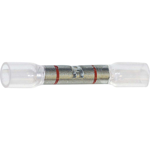 22 - 18 AWG, Butt Connector, Crimp-N-Seal Crystal Clear Window