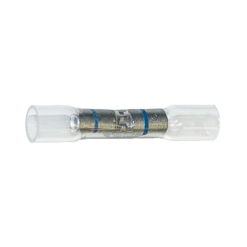 16 - 14 AWG, Butt Connector, Crimp-N-Seal Crystal Clear Window 16 - 14 AWG, Butt Connector, Crimp-N-Seal Crystal Clear Window