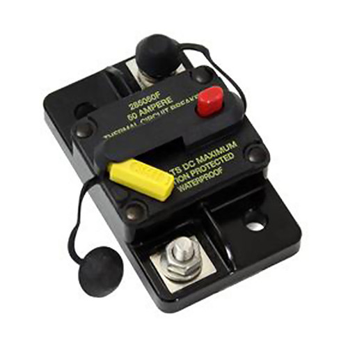 30 AMP, 48 VDC High Amp Circuit Breaker, Type III Switchable, M6 stud 30 AMP, 48 VDC High Amp Circuit Breaker, Type III Switchable, M6 stud