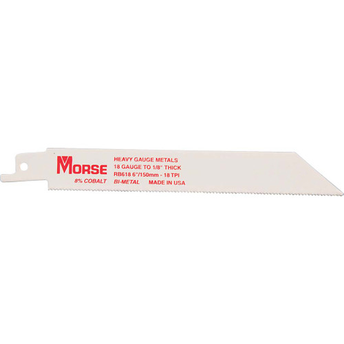 6" x 3/4" x .035 - 18 T.P.I Reciprocating Saw Blade 6" x 3/4" x .035 - 18 T.P.I Reciprocating Saw Blade