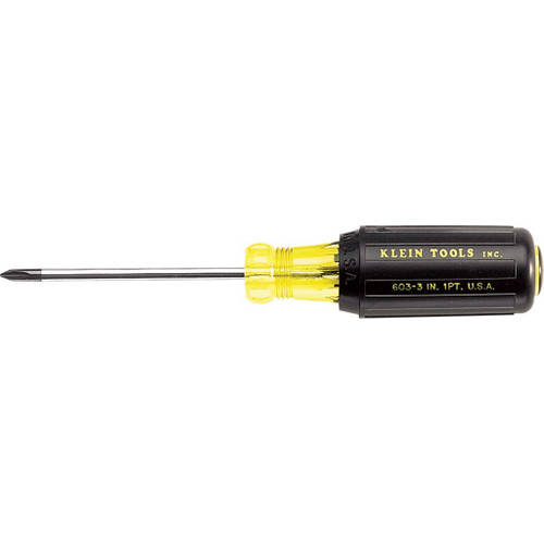 #2 Phillips Screwdriver 4" (102 mm) Round-Shank #2 Phillips Screwdriver 4" (102 mm) Round-Shank
