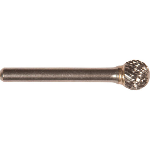 Carbide Bur - Ball, 1/2" Head, 1/4" Shank Carbide Bur - Ball, 1/2" Head, 1/4" Shank
