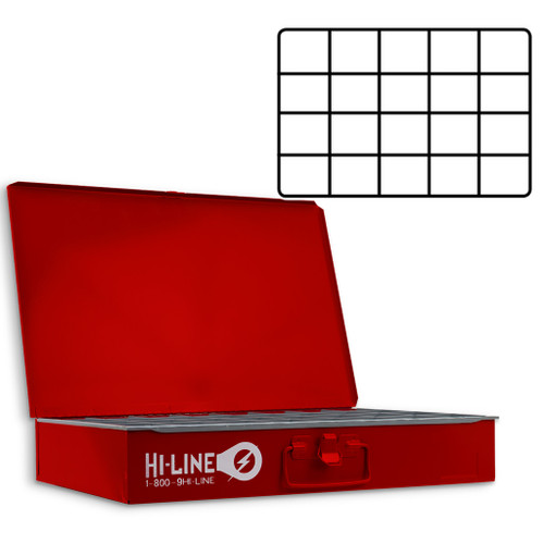 20 Compartments, Large Steel Parts Drawer 20 Compartments, Large Steel Parts Drawer