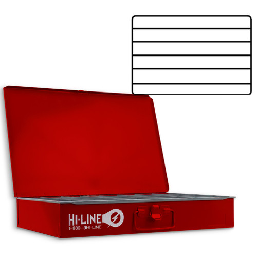 6 Adjustable Compartments, Large Steel Parts Drawer 6 Adjustable Compartments, Large Steel Parts Drawer