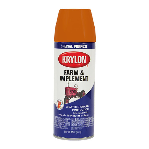 Krylon Farm & Implement Paint Aerosol Kubota Orange HiLine Inc.