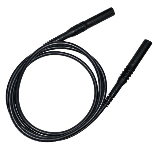 Black Banana Plug Leads