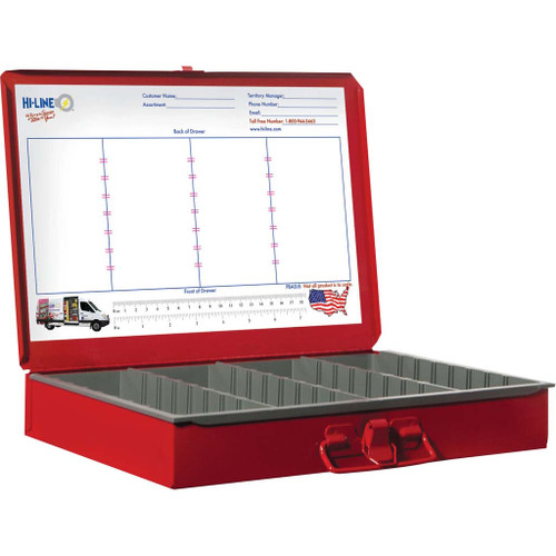Adjustable Compartments, Small Steel Parts Drawer Adjustable Compartments, Small Steel Parts Drawer