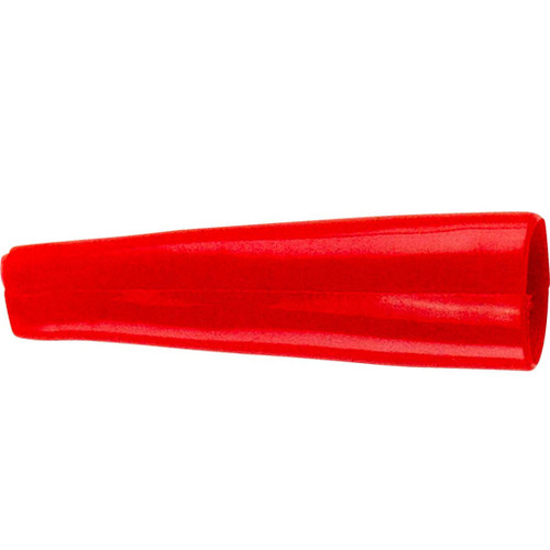 Red Alligator Clip Insulating Boot - Open Barrel