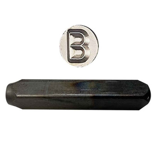 "B" Hand Stamp 1/8"