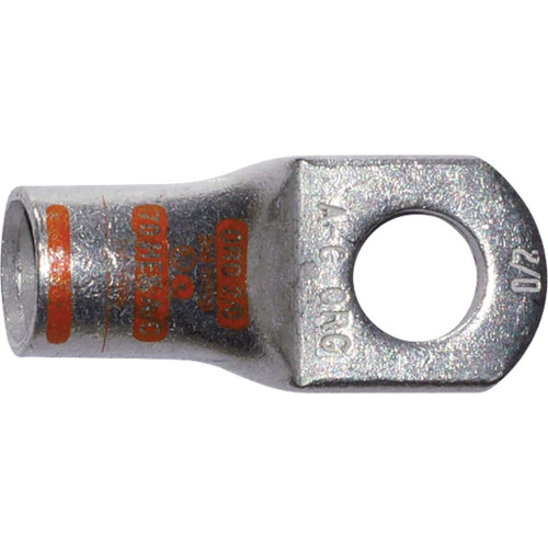 2/0 AWG, Orange, 1/2" Stud Size, Heavy-Duty Magna Lug Cable Lug 2/0 AWG, Orange, 1/2" Stud Size, Heavy-Duty Magna Lug Cable Lug