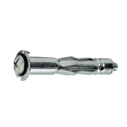 3/16" x Long Hollow Wall Anchor, Zinc Plated