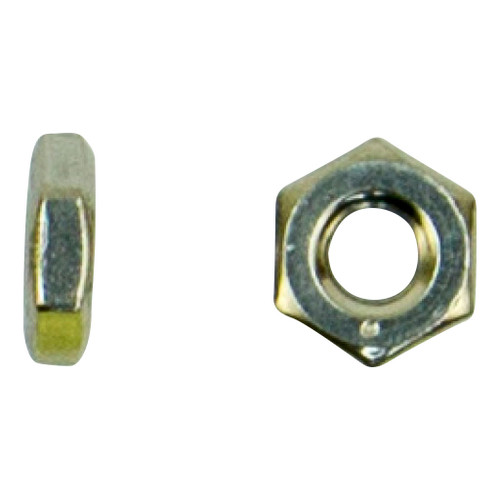 #8-32 x Hex Machine Nut, 316 Stainless Steel #8-32 x Hex Machine Nut, 316 Stainless Steel