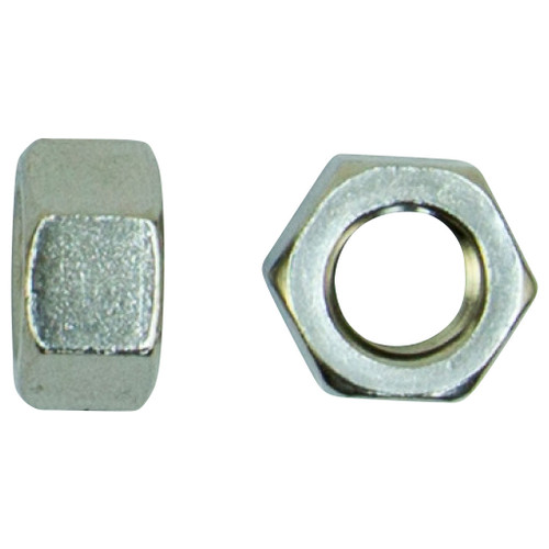 1/4"-20 Hex Finish Nut, 316 Stainless Steel 1/4"-20 Hex Finish Nut, 316 Stainless Steel