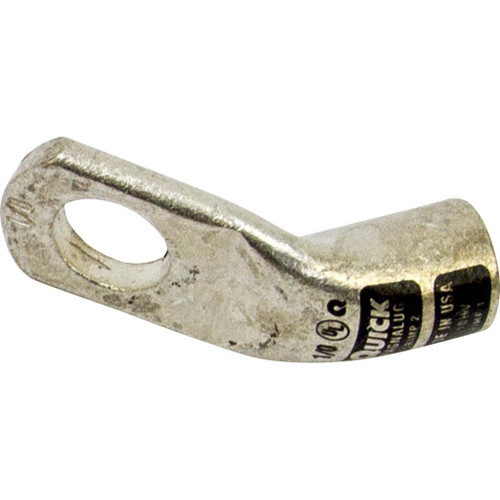 1/0 AWG, Black, 1/2" Stud Size, Heavy-Duty Magna Lug 45,Cable Lug 1/0 AWG, Black, 1/2" Stud Size, Heavy-Duty Magna Lug 45,Cable Lug