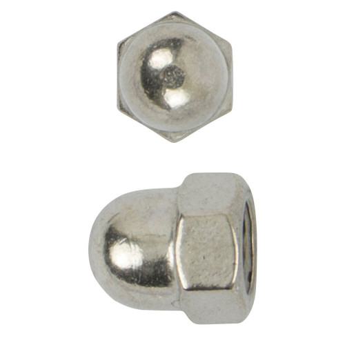 1/2"-13 x Acorn Nut, 316 Stainless Steel 1/2"-13 x Acorn Nut, 316 Stainless Steel