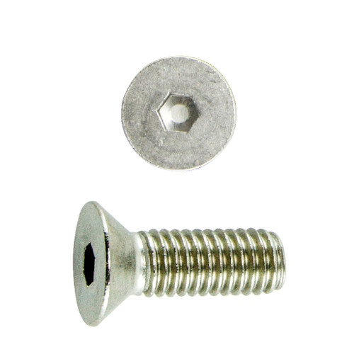 1/4"-20 x 3/4" Flat Head Socket Cap Screw, 18-8 Stainless Steel 1/4"-20 x 3/4" Flat Head Socket Cap Screw, 18-8 Stainless Steel