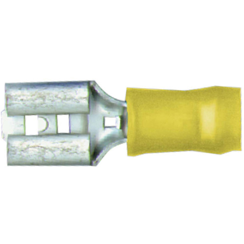 26-24 AWG Receptacle, Nylon Insulated Quick Disconnect 26-24 AWG Receptacle, Nylon Insulated Quick Disconnect