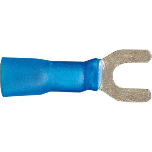 16-14 AWG, Fork, #6 Stud, Crimp-N-Seal 16-14 AWG, Fork, #6 Stud, Crimp-N-Seal