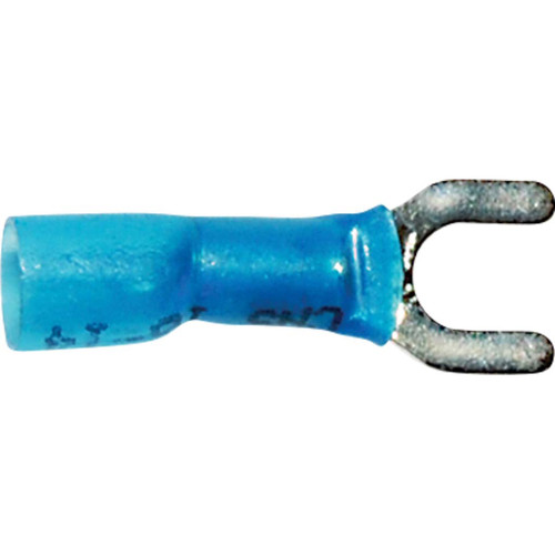 16-14 AWG, Fork, #8 Stud, Crimp-N-Seal 16-14 AWG, Fork, #8 Stud, Crimp-N-Seal