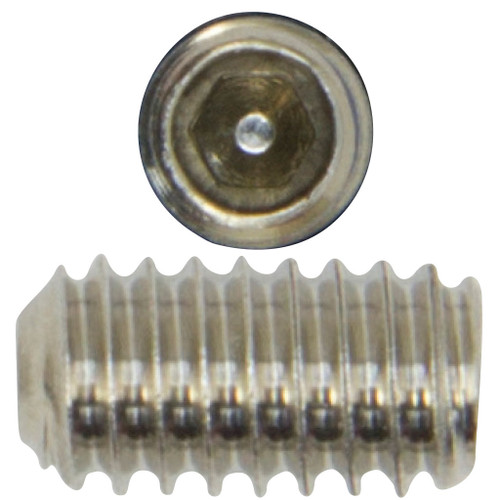 1/4"-20 x 5/8" Socket Head Set Screw, 18-8 Stainless Steel 1/4"-20 x 5/8" Socket Head Set Screw, 18-8 Stainless Steel