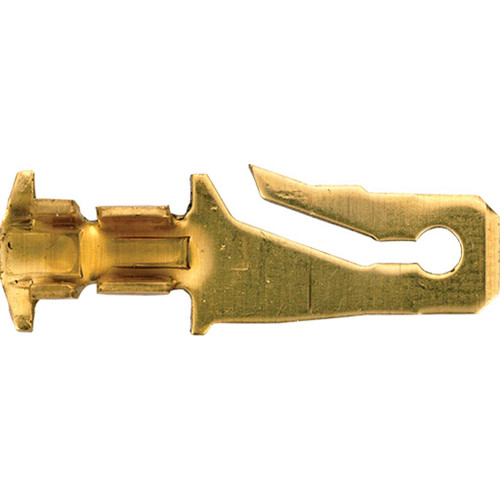 18-14 AWG Male Tab Receptacle Terminals, Uninsulated Insulated Quick Disconnect 18-14 AWG Male Tab Receptacle Terminals, Uninsulated Insulated Quick Disconnect