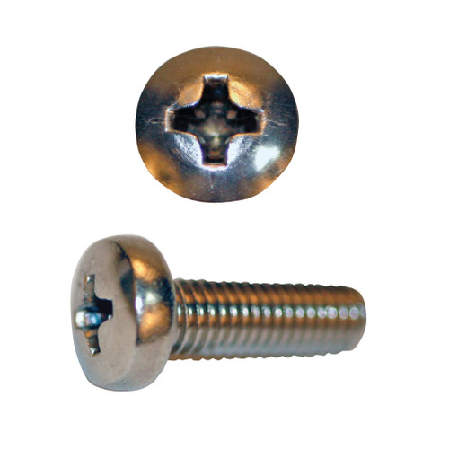 M5-.80 x 12 mm Phillips Pan Head Machine Screw M5-.80 x 12 mm Phillips Pan Head Machine Screw