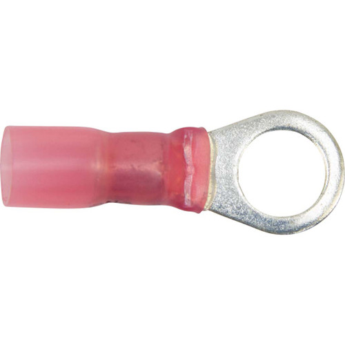 8 AWG, Ring, 3/8" Stud, Crimp-N-Seal 8 AWG, Ring, 3/8" Stud, Crimp-N-Seal