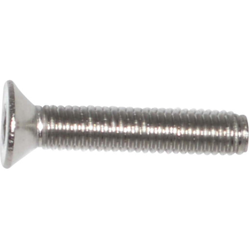 M3-.50 x 16 mm Flat Head Socket Cap Screw, A2 Stainless Steel M3-.50 x 16 mm Flat Head Socket Cap Screw, A2 Stainless Steel