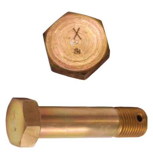 7/16 in-20 x 1-7/32" AN7 Hex Head Airframe Bolt, Cadmium Plated