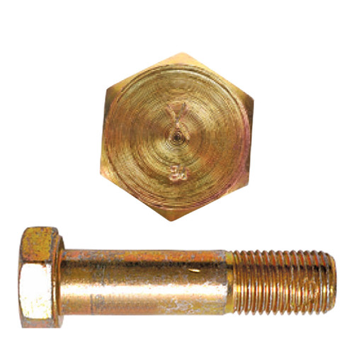 3/8 in-24 x 1-53/64" AN6 Hex Head Airframe Bolt, Cadmium Plated, Undrilled Shank 3/8 in-24 x 1-53/64" AN6 Hex Head Airframe Bolt, Cadmium Plated, Undrilled Shank