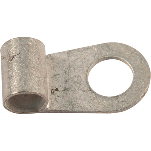 4 AWG, Flag Ring, 3/8" Stud, 90 Degree Solistrand Uninsulated