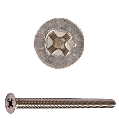 #10-32 x 1-3/4" Flat Head Non-Structural Machine Screw, Stainless Steel