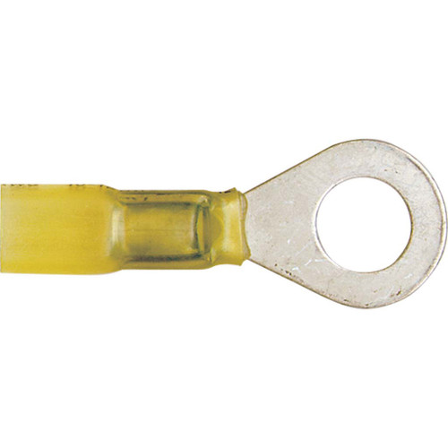 12-10 AWG, Ring, 3/8" Stud, Solderlink