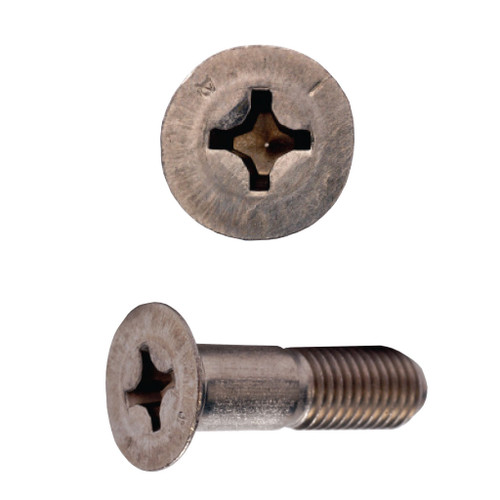 #10-32 x 29/32" 100 Degree Flat Head Structural Machine Screw, Stainless Steel #10-32 x 29/32" 100 Degree Flat Head Structural Machine Screw, Stainless Steel