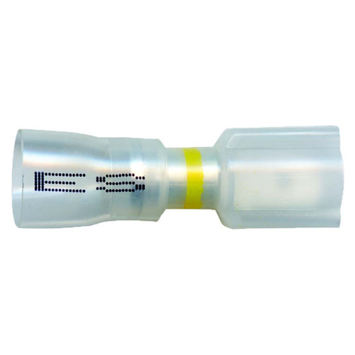 12-10 AWG, Tab, Crimp-N-Seal Crystal Clear Window 12-10 AWG, Tab, Crimp-N-Seal Crystal Clear Window