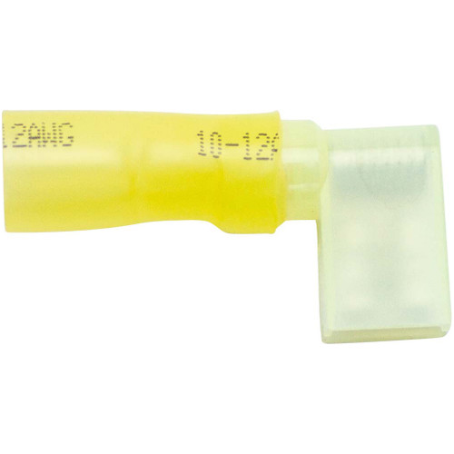 12-10 AWG, 0.25" Tab Width, 90 Degree Flag Crimp-N-Seal 12-10 AWG, 0.25" Tab Width, 90 Degree Flag Crimp-N-Seal