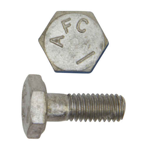 #10-32 x 21/32" AN3C Hex Head Airframe Bolt, Corrosion Resistant Steel - Undrilled Shank #10-32 x 21/32" AN3C Hex Head Airframe Bolt, Corrosion Resistant Steel - Undrilled Shank
