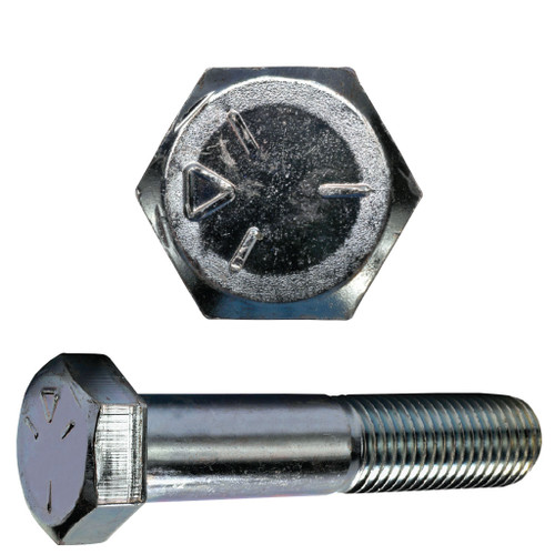 7/16 in-14 x 1-1/2" Cap Screw, Zinc Plated Finish