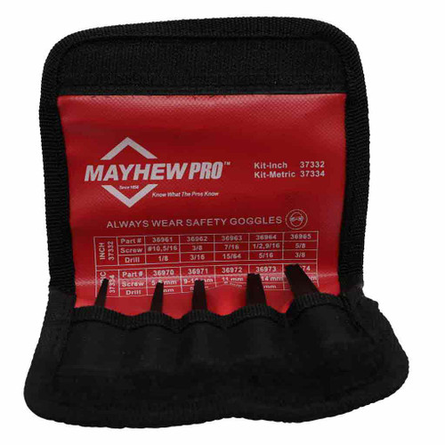 5 Piece Screw Extractor Set, Heavy Duty