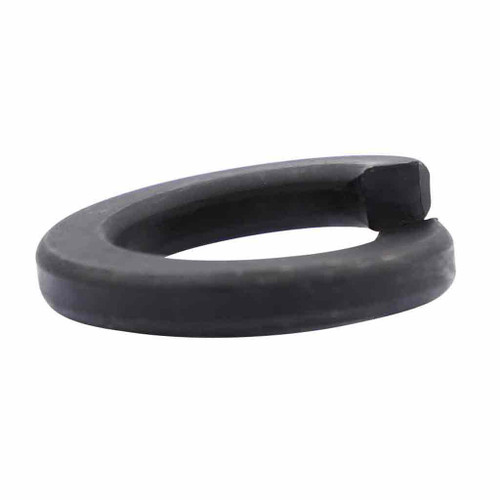 7/8" Heavy Duty Split Lock Washer, Black Plain Finish