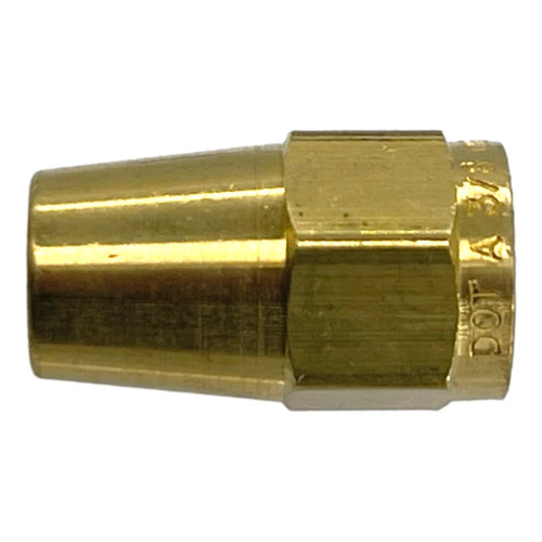 1/2" Tube O.D., D.O.T. Air Brake Copper Tubing Nut - 1361X8