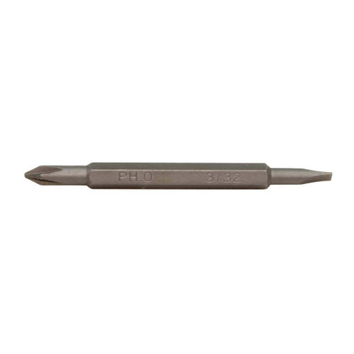 Bits, 4-in-1 Electronics, PH 0, SLTD 3/32" Bits, 4-in-1 Electronics, PH 0, SLTD 3/32"