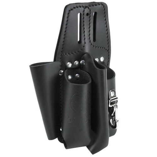 Black Leather Tool Pouch for Belts Black Leather Tool Pouch for Belts