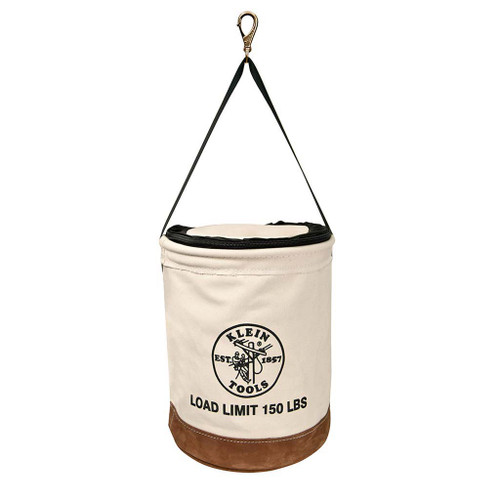 Canvas Bucket with Closing Top, 17" Canvas Bucket with Closing Top, 17"